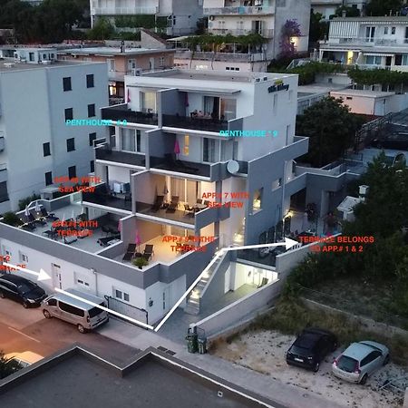 Villa Melassy Makarska Bagian luar foto